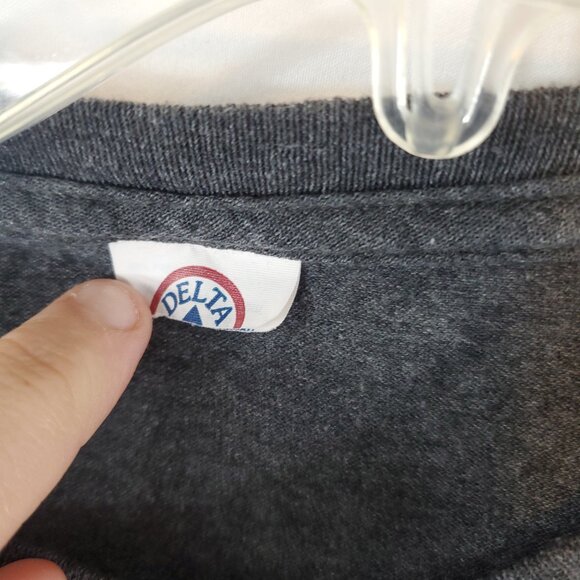 Apollo Mission Nasa Grey Shrt Slv Tee Sz Large - Picture 5 of 7